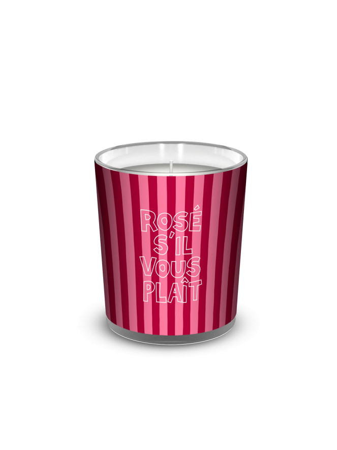 Bougie ROSÉ SVP