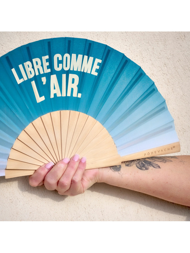 Éventail LIBRE COMME L'AIR