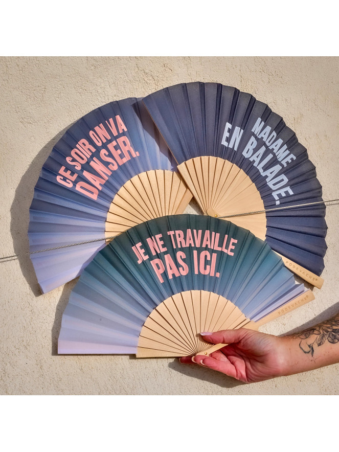 Éventail CE SOIR ON VA DANSER