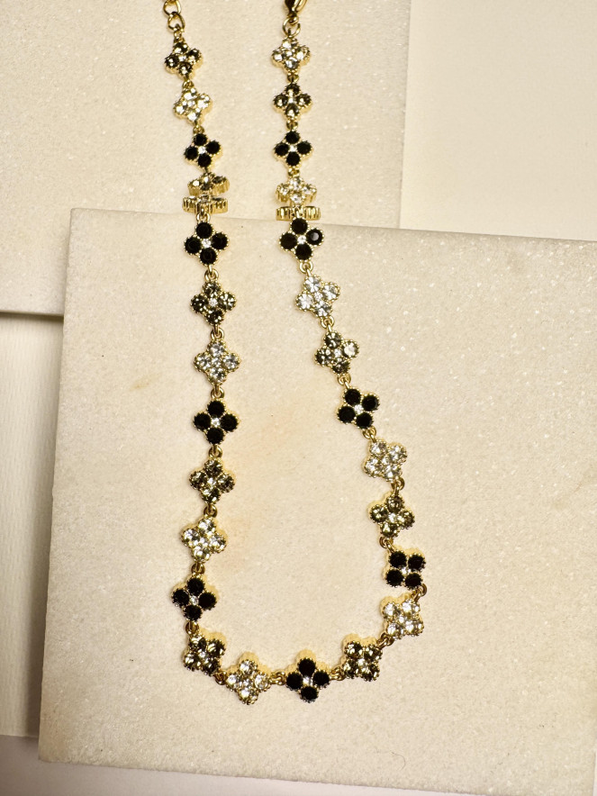 Collier HAPPY NOIR