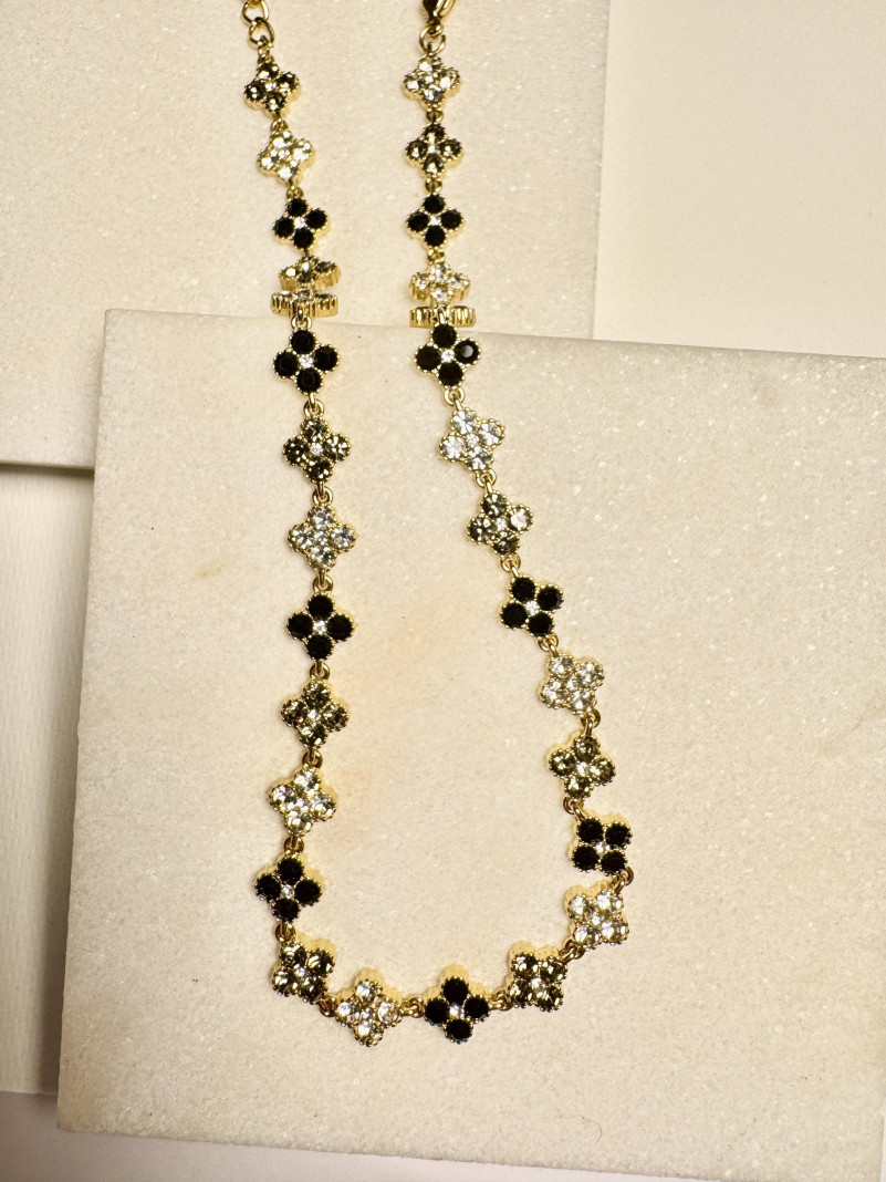 Collier HAPPY NOIR