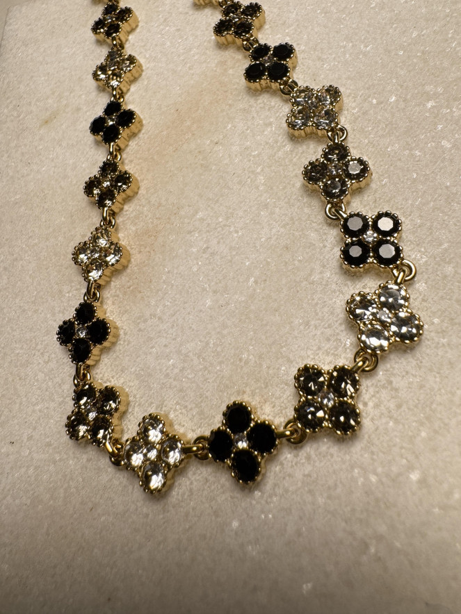Collier HAPPY NOIR