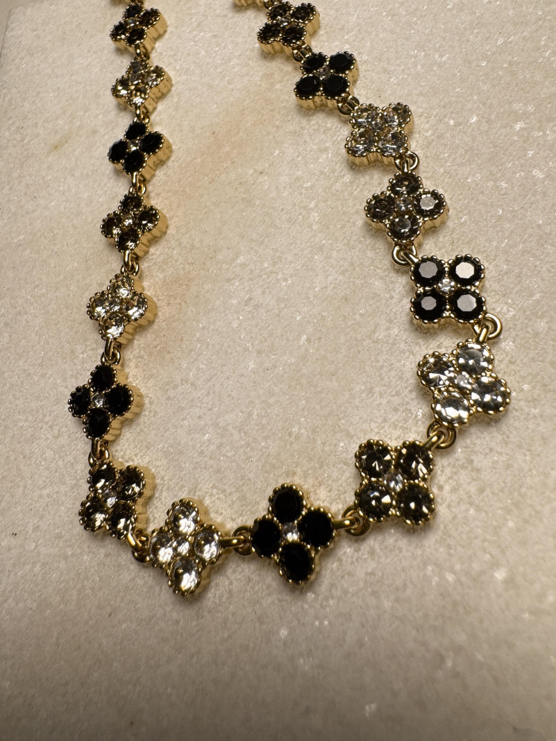 Collier HAPPY NOIR