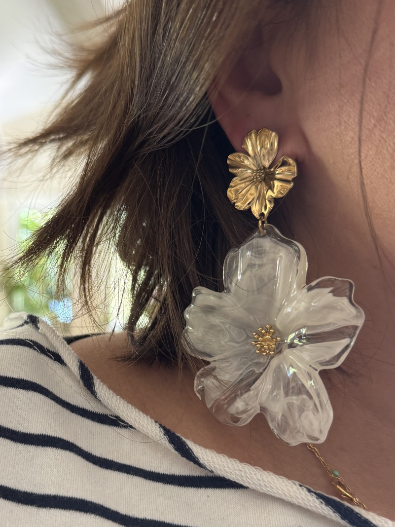 Boucles d'oreilles POEME