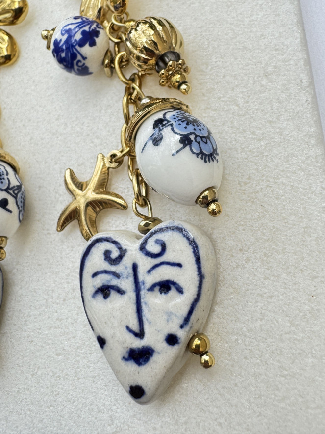 Boucles d'oreilles GRECE VISAGE