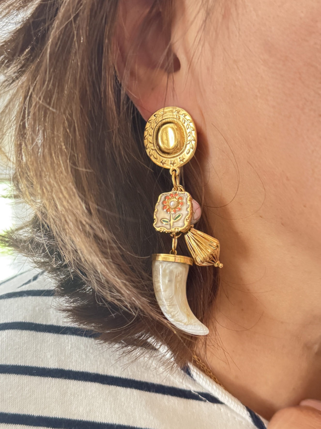 Boucles d'oreilles WESTERN
