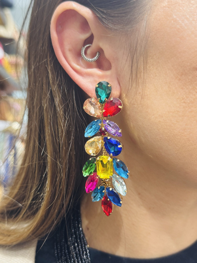 Boucles d'oreilles ELISABETH MULTI CLIP