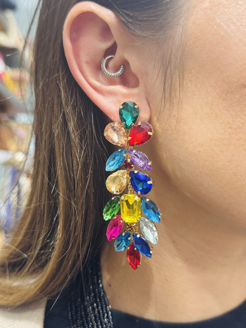 Boucles d'oreilles ELISABETH MULTI CLIP