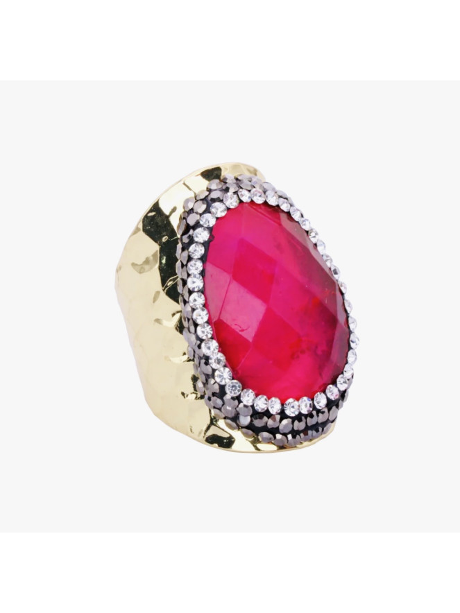 BAGUE DREAM ROSE VIF