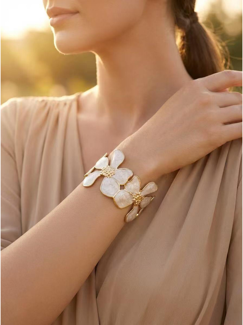 Bracelet FLORA WHITE