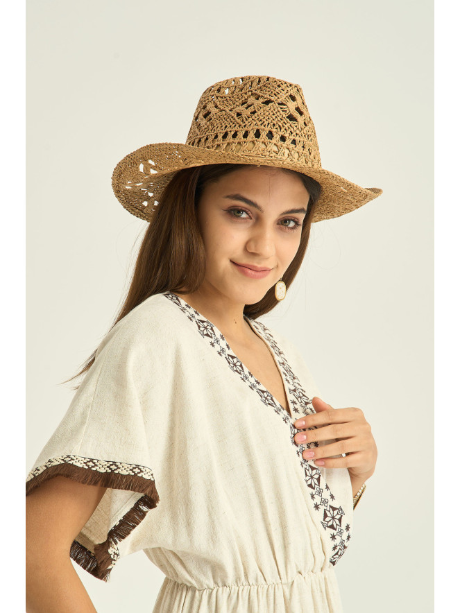 Chapeau COACHELLA TAUPE