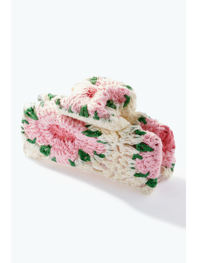 Pince au crochet FLOWER ROSE