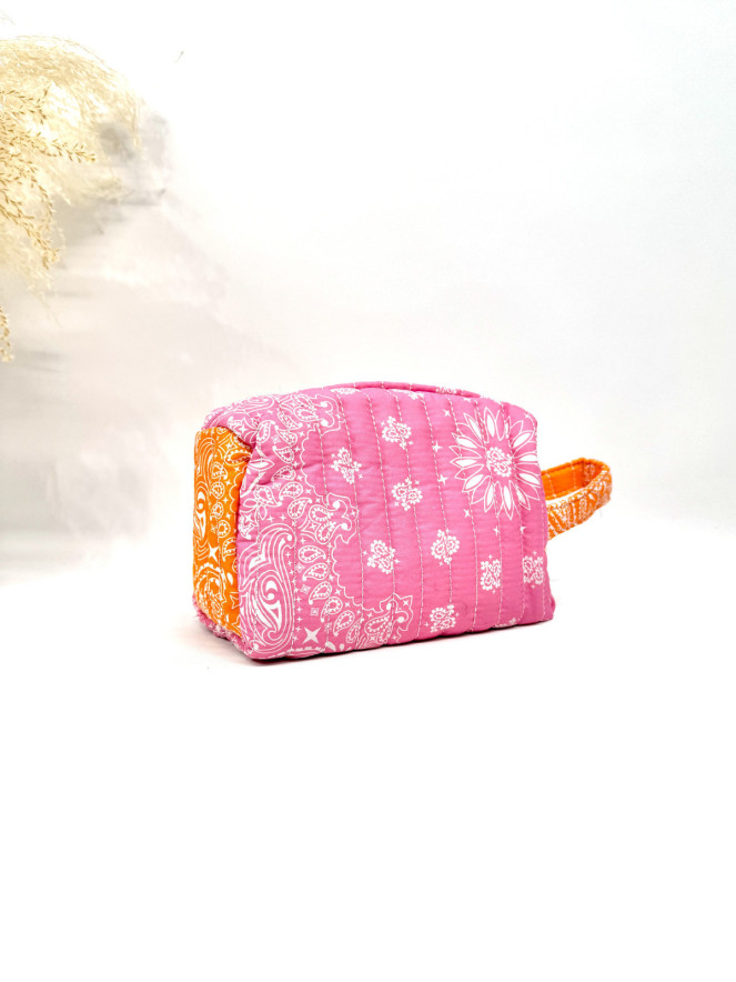Trousse Bandana rose L'AMOUR