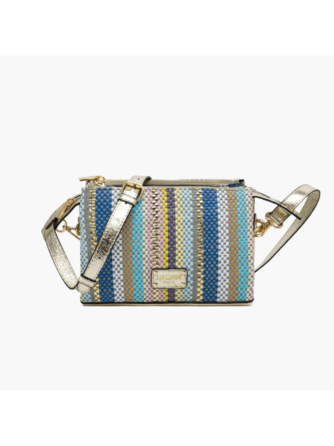 Sac LollIpops SUNNY MULTI POCHES BLEU ROSE