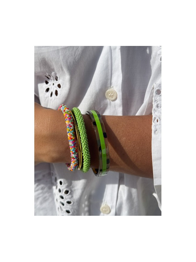 BRACELET NÉPALAIS POIS E32