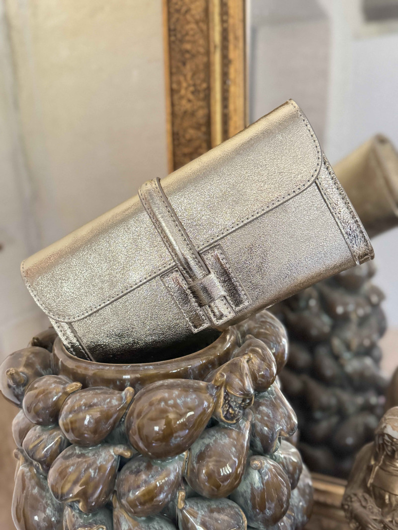 Sac en cuir MAEVA GOLD