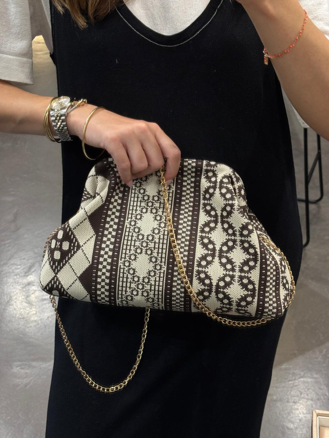 sac bourse POEME CHOCOLAT