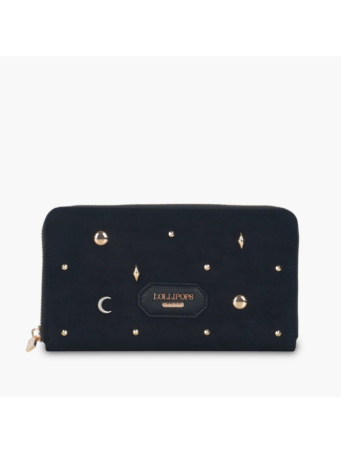 Portefeuille Lollipops TALAYA NOIR CLOUTÉ
