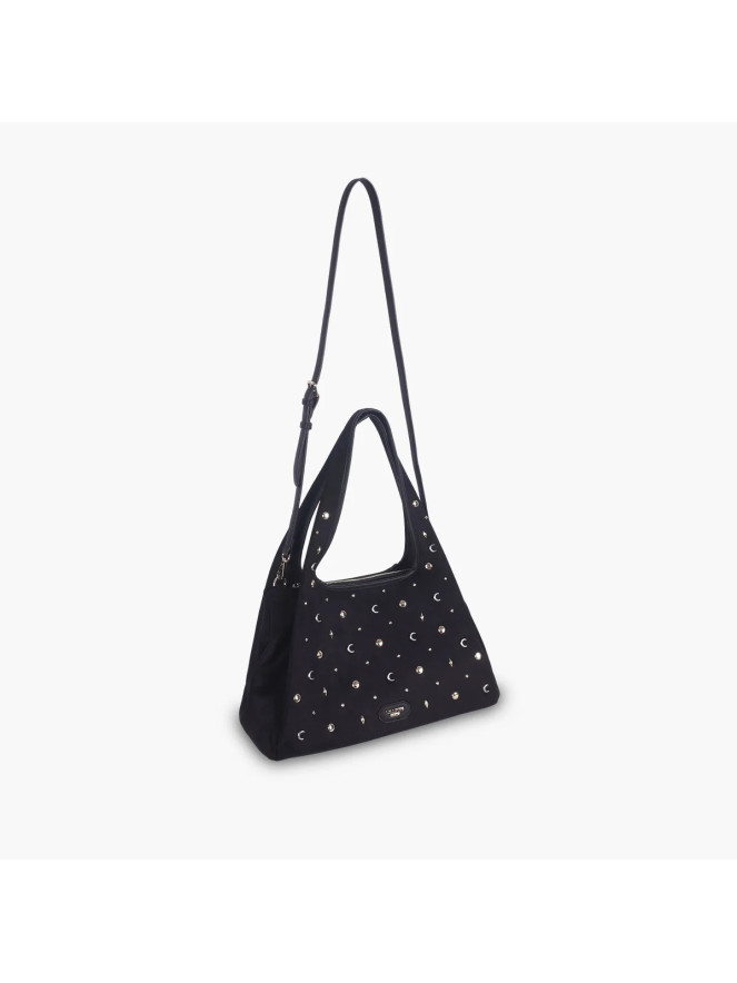 Sac Shopper Lollipops TALAYA NOIR CLOUTÉ
