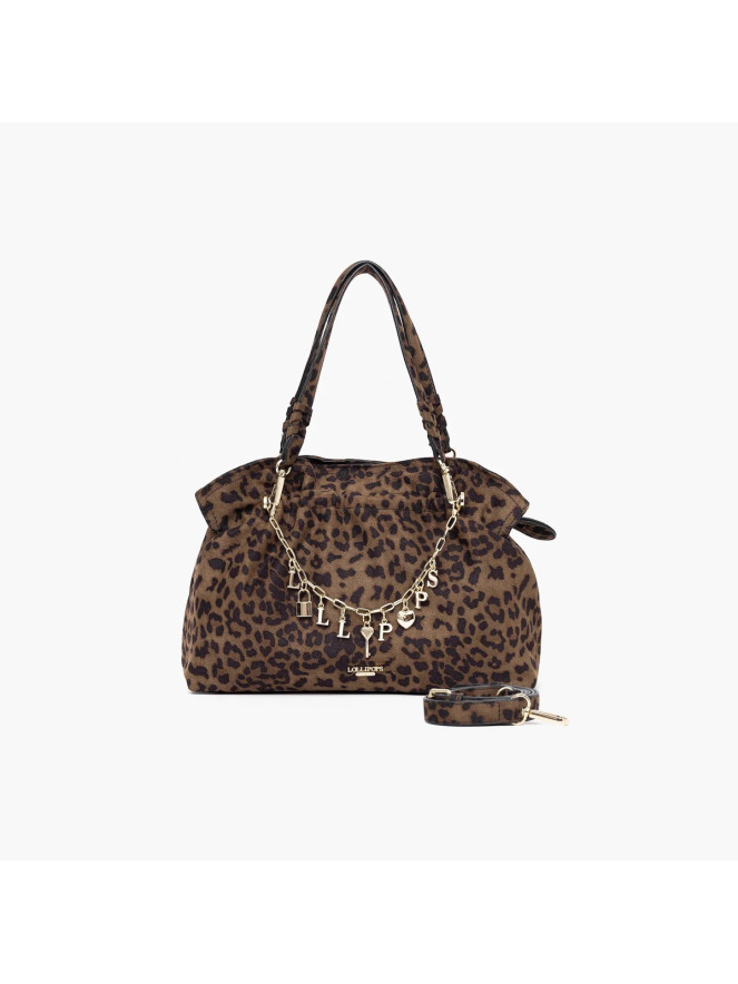 Sac Lollipops TEANA petit modèle LÉOPARD