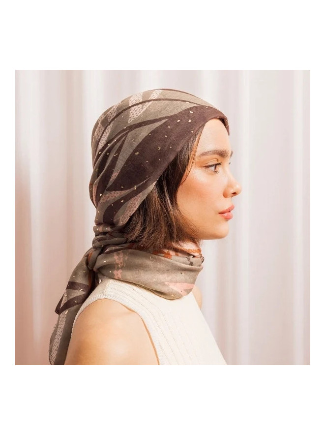 Foulard Lollipops TEISHA KAKI