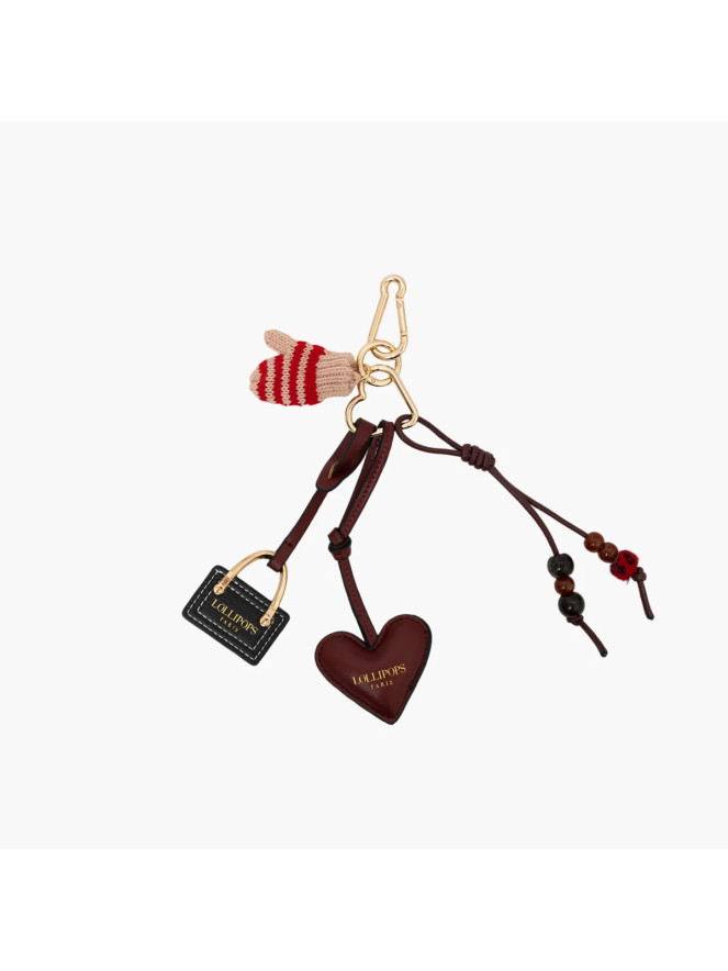 Bijou de sac Lollipops TISSALIA ROUGE