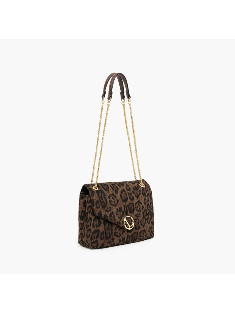 Sac Lollipops TIM LÉOPARD porté épaule