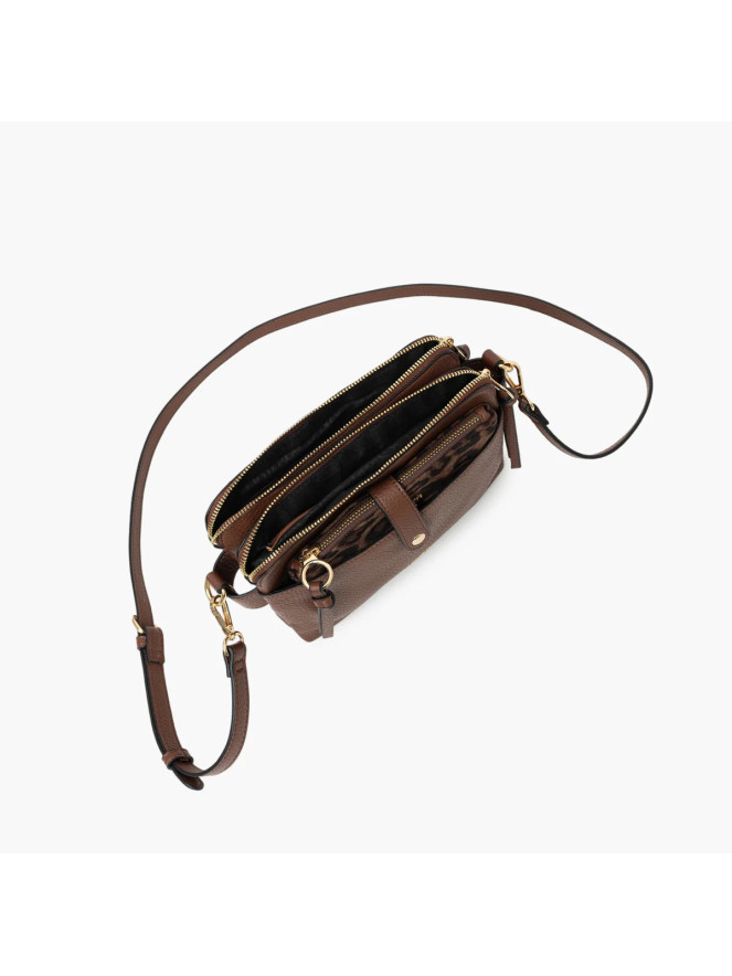 Sac Lollipops TIM COGNAC multi poches