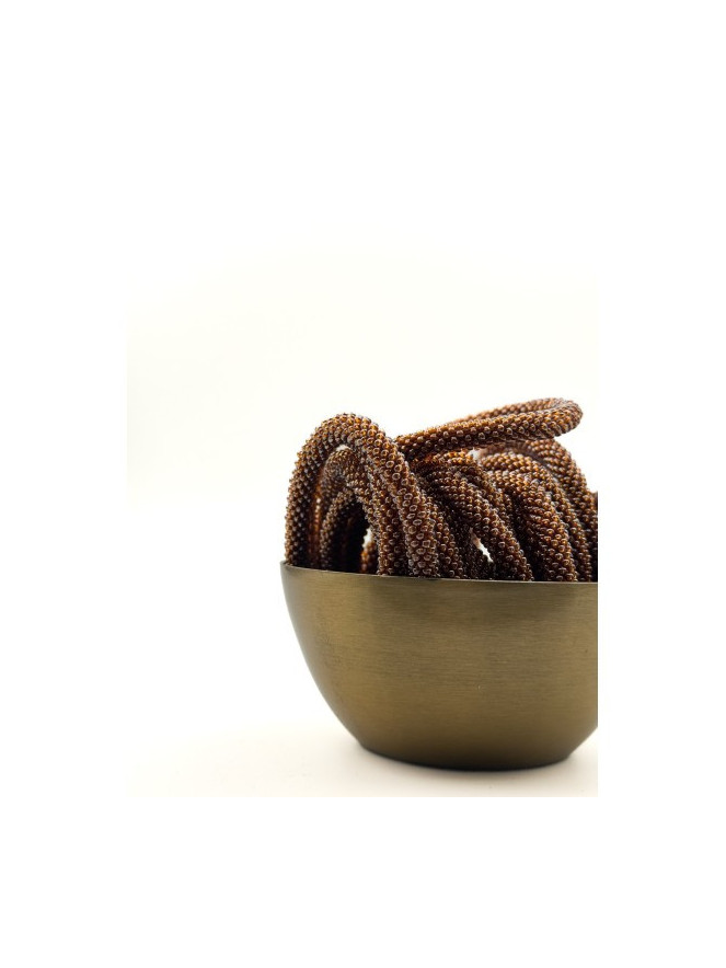Bracelet NÉPALAIS MARRON GLACÉ B58