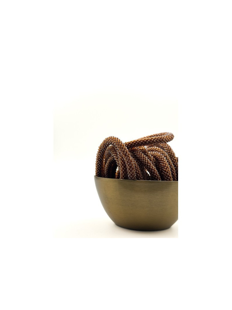 Bracelet NÉPALAIS MARRON GLACÉ B58