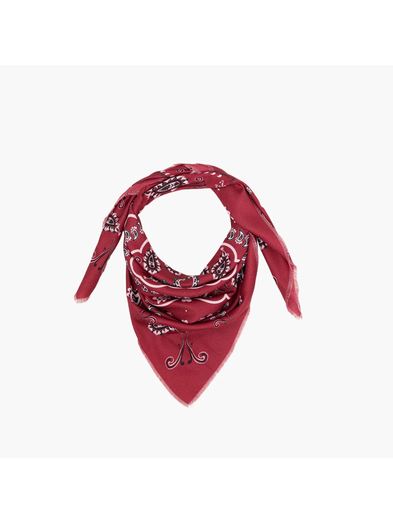 Foulard carré Lollipops TRICIA BORDEAUX