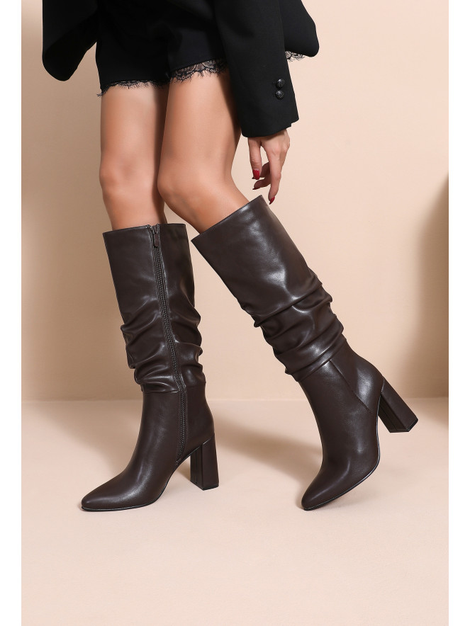 Bottes à talons LEONIE BROWN