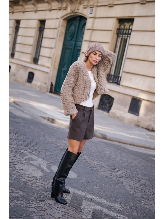 Short PATOU Marron