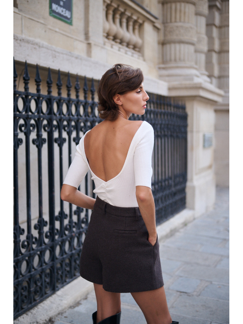 Short PATOU Marron