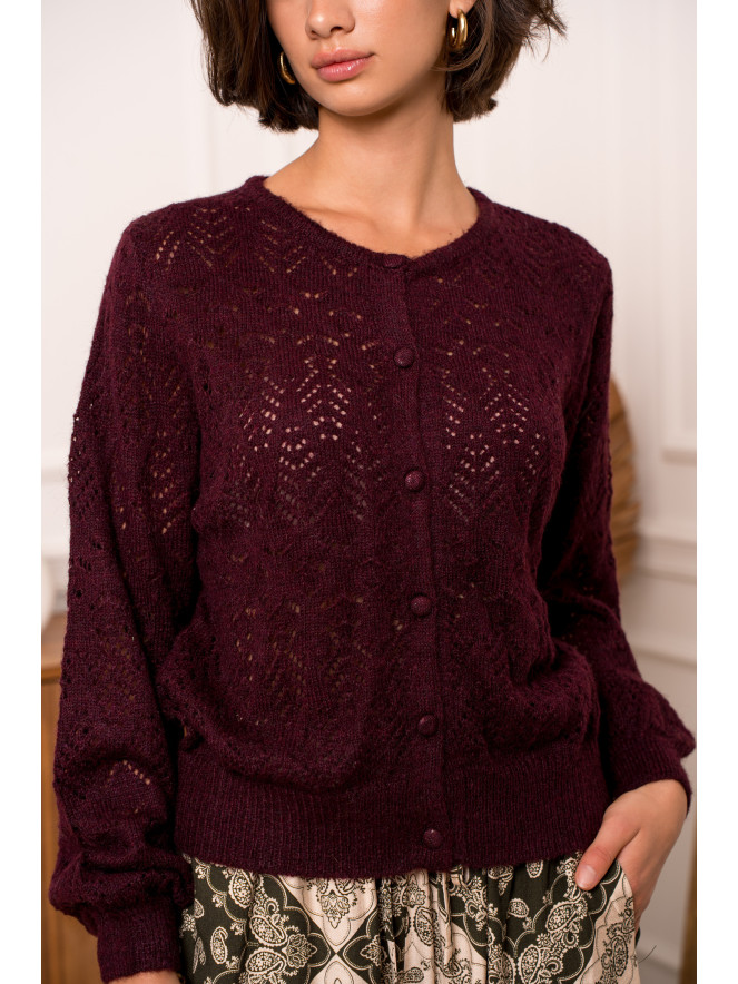Pull VIRGILE BURGUNDY