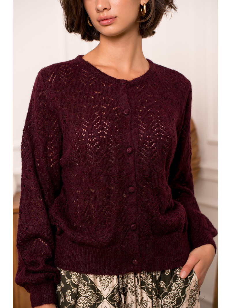 Pull VIRGILE BURGUNDY
