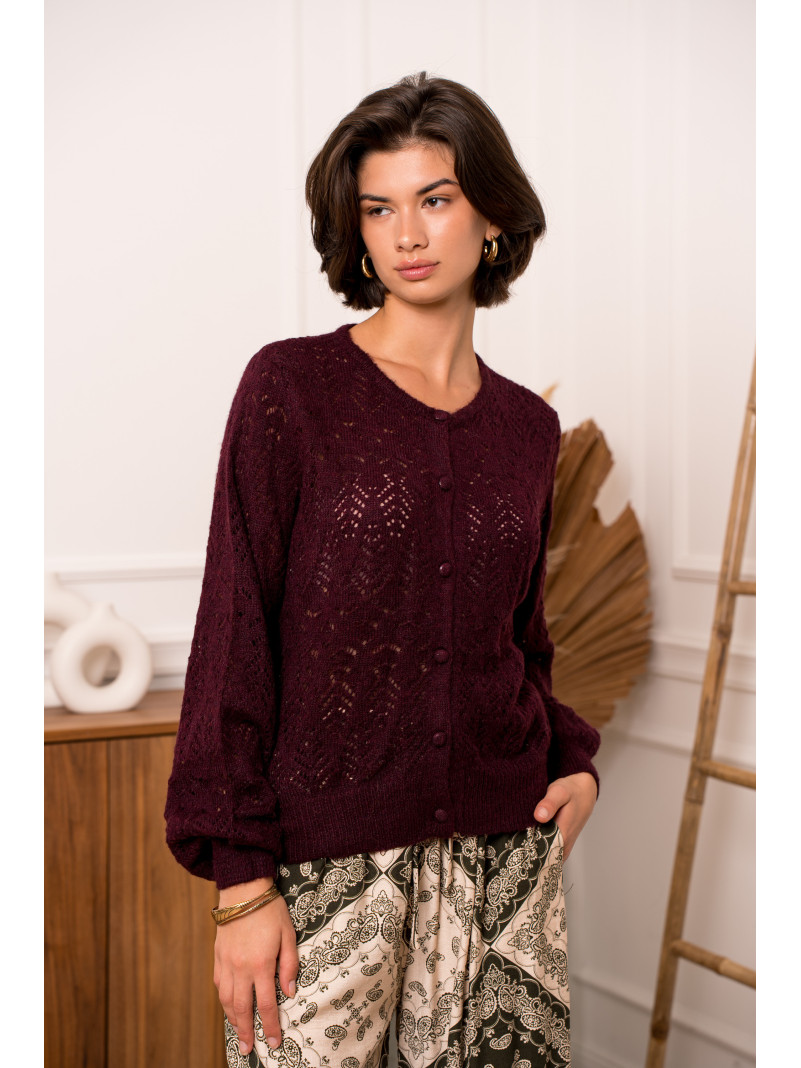 Pull VIRGILE BURGUNDY