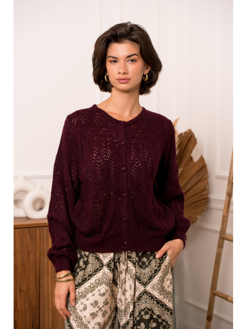 Pull VIRGILE BURGUNDY