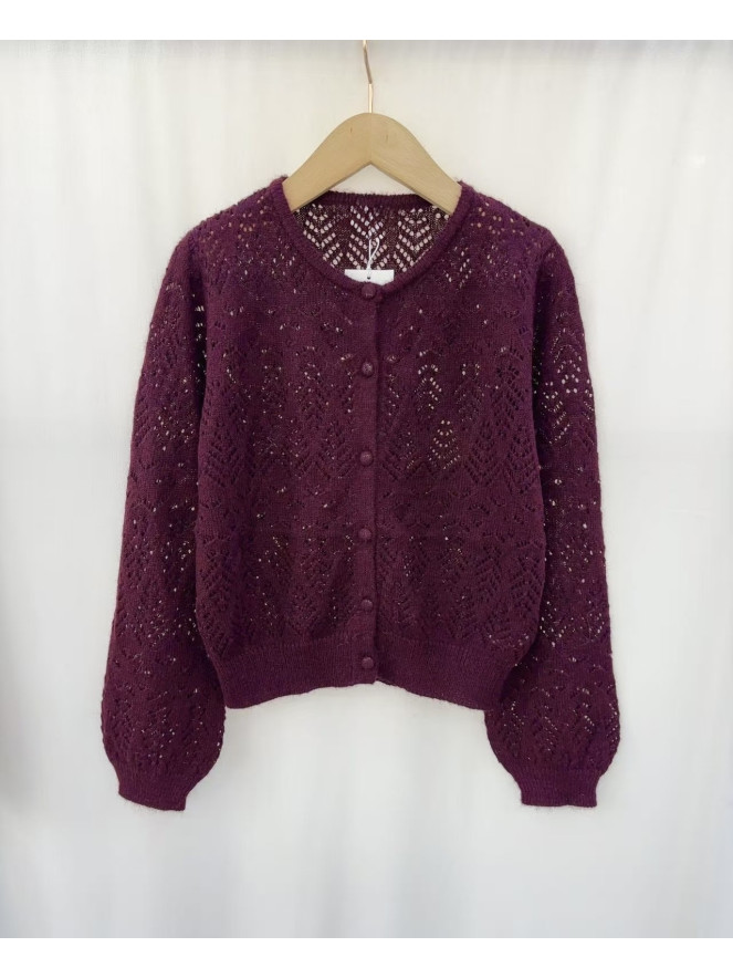 Pull VIRGILE BURGUNDY