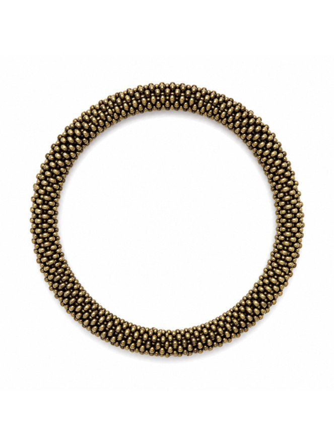 Bracelet NÉPALAIS MARRON UNI