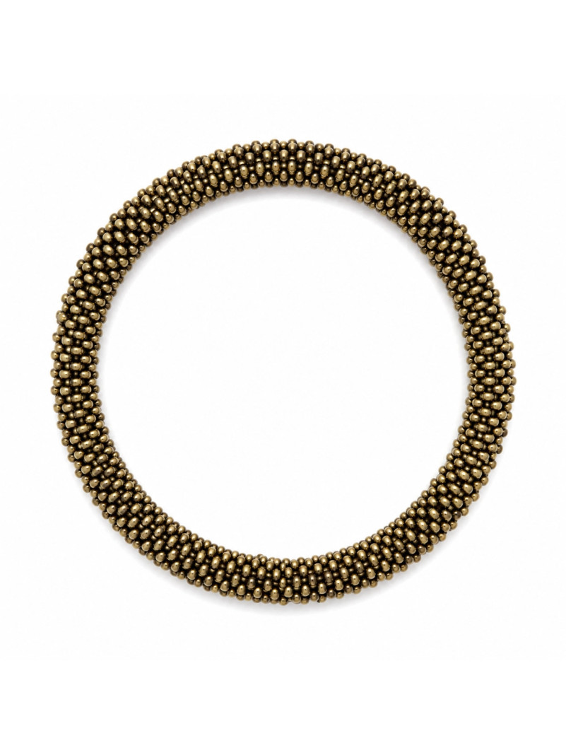 Bracelet NÉPALAIS MARRON UNI