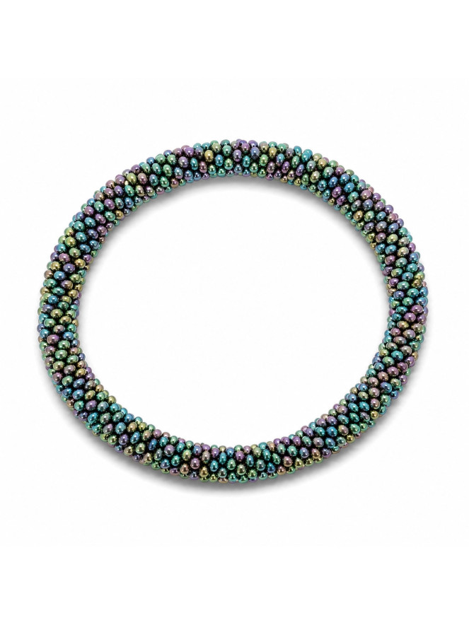 Bracelet NÉPALAIS BLEU VIOLET UNI