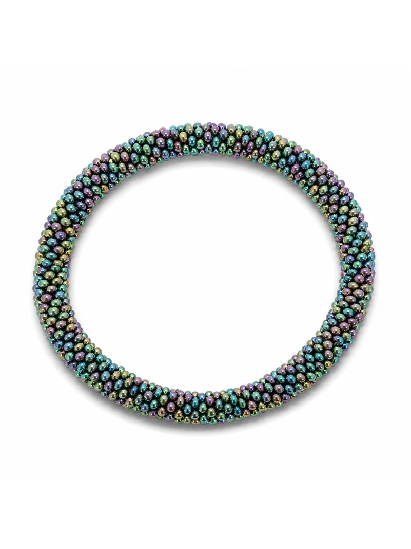 Bracelet NÉPALAIS BLEU VIOLET UNI