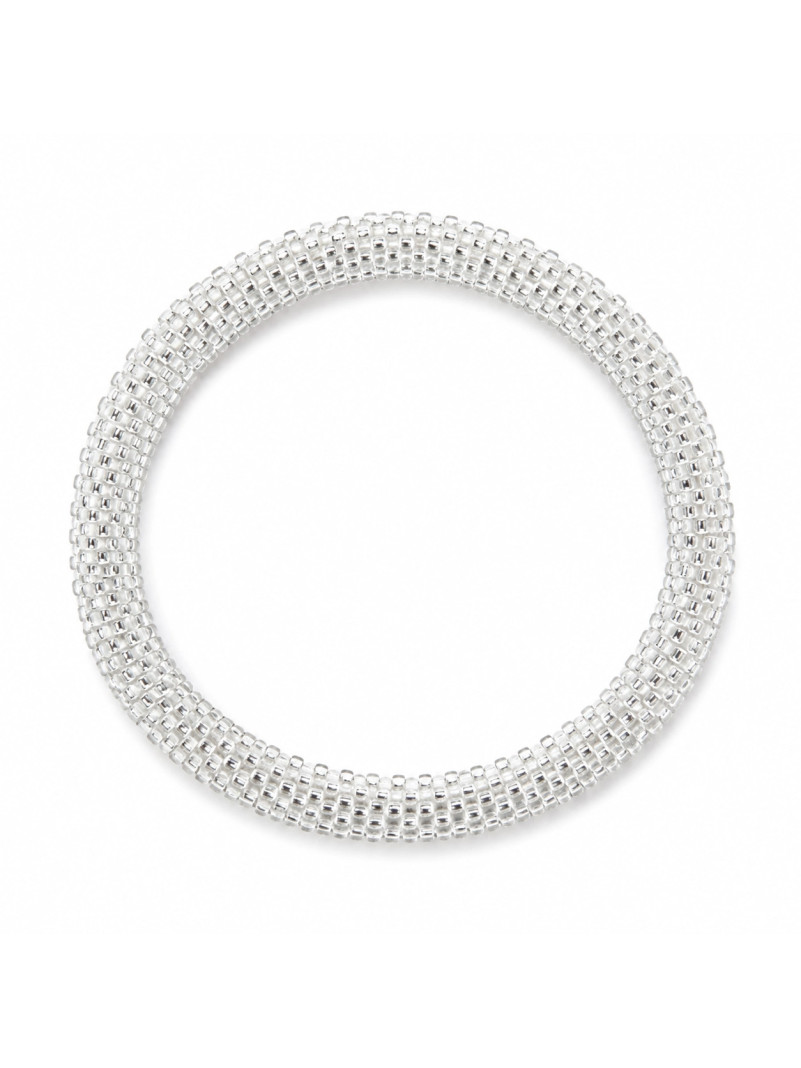 Bracelet NÉPALAIS ARGENTÉ UNI