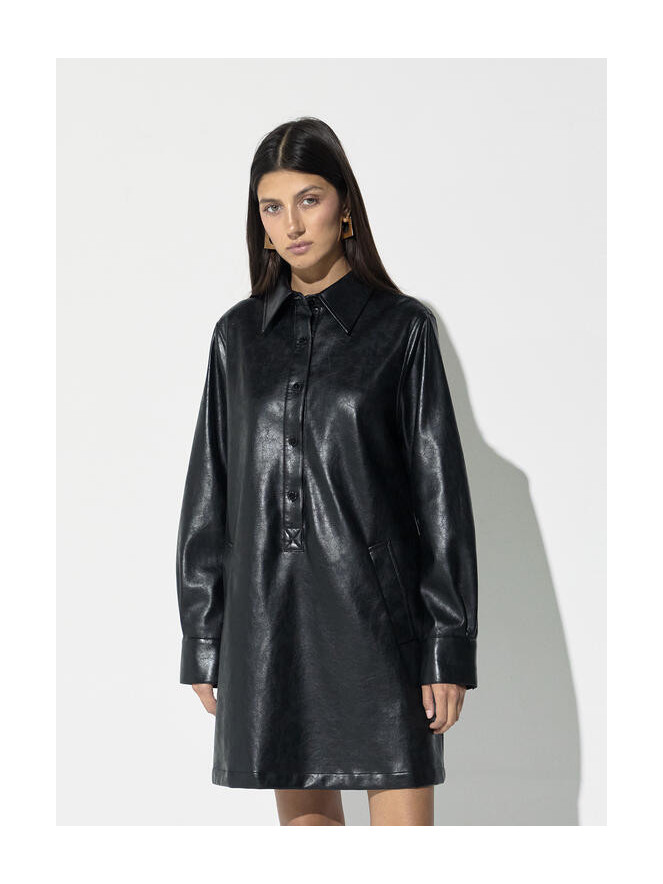 Robe Lola Casademunt CHASUBLE EFFET CUIR