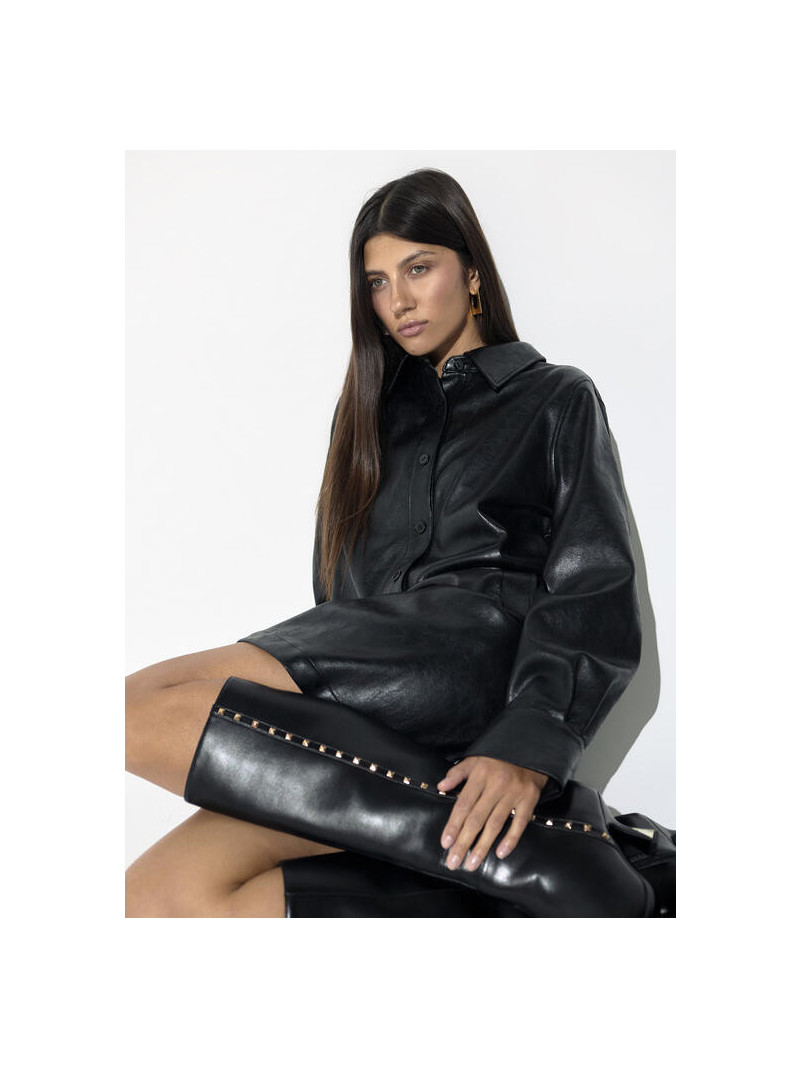 Robe Lola Casademunt CHASUBLE EFFET CUIR
