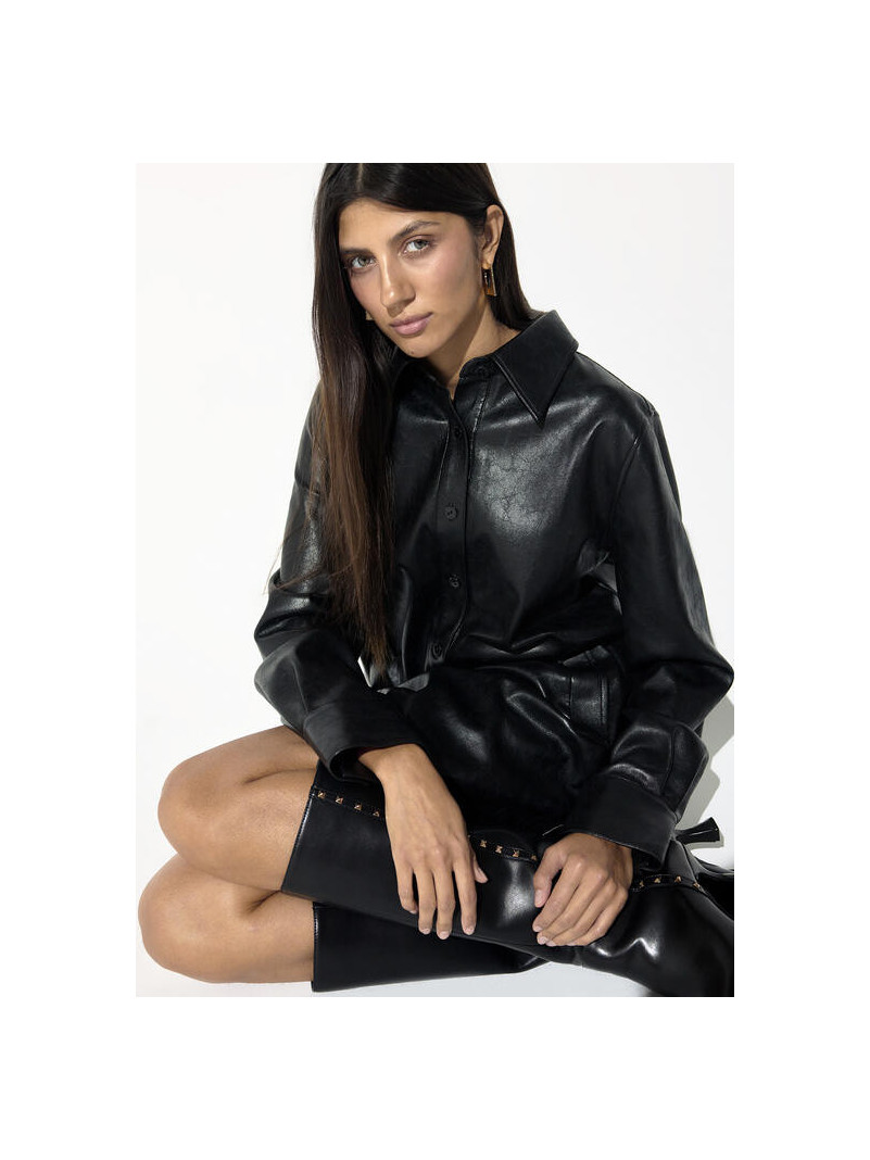 Robe Lola Casademunt CHASUBLE EFFET CUIR