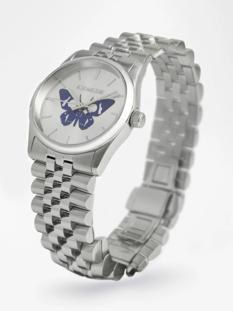 Montre Zadig et voltaire 30 SMALL PAPILLON BLEU ZVW1208