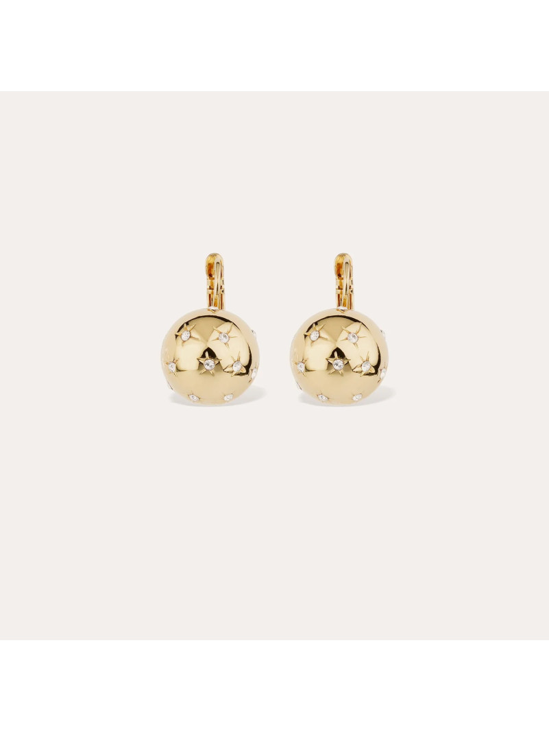 Boucles d'oreilles Gas COMÈTES PM DORÉ