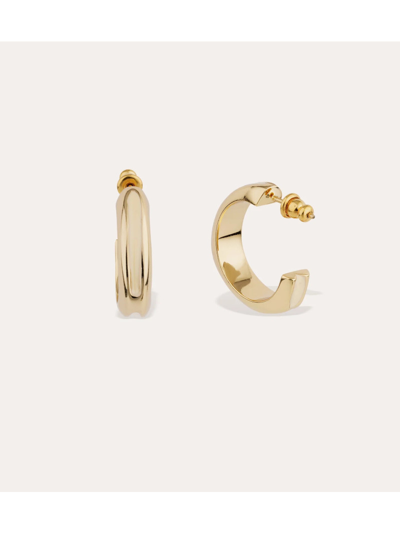 Boucles d'oreilles créoles Gas SUERTE doré